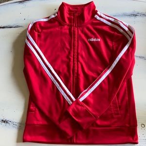 Adidas Track Jacket Red, Youth 8.